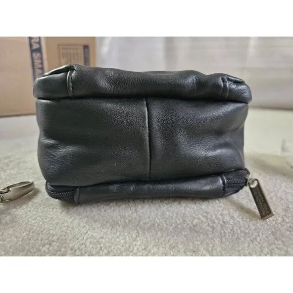 #70 Kenneth Cole Reaction crossbody pouch, black - Picture 3 of 7